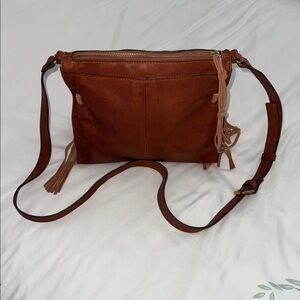 Lucky Brand Leather Shoulder/ Crossbody Bag NWOT